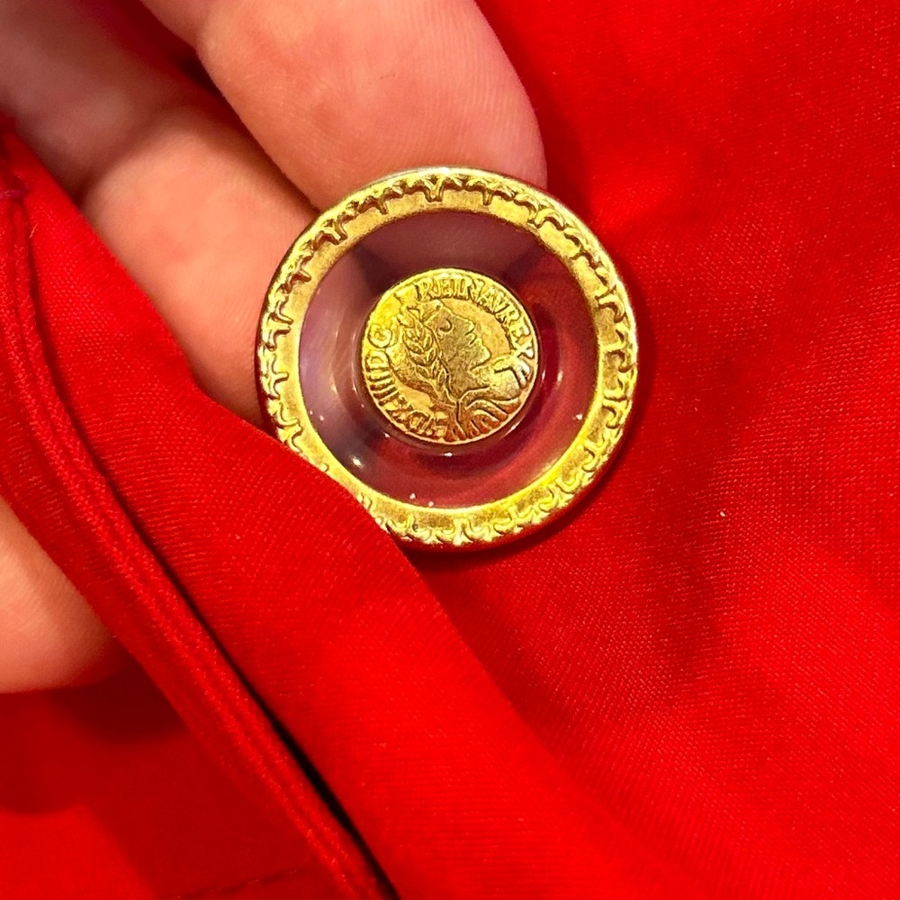 90s Cherry Red Jacket - Picture 2 of 16
